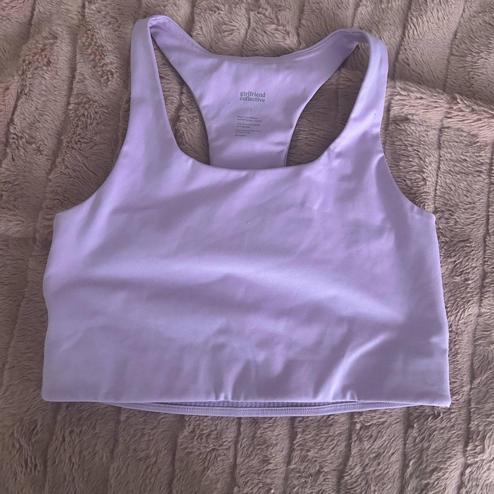 Girlfriend Collective Lilac Paloma Sports Bra